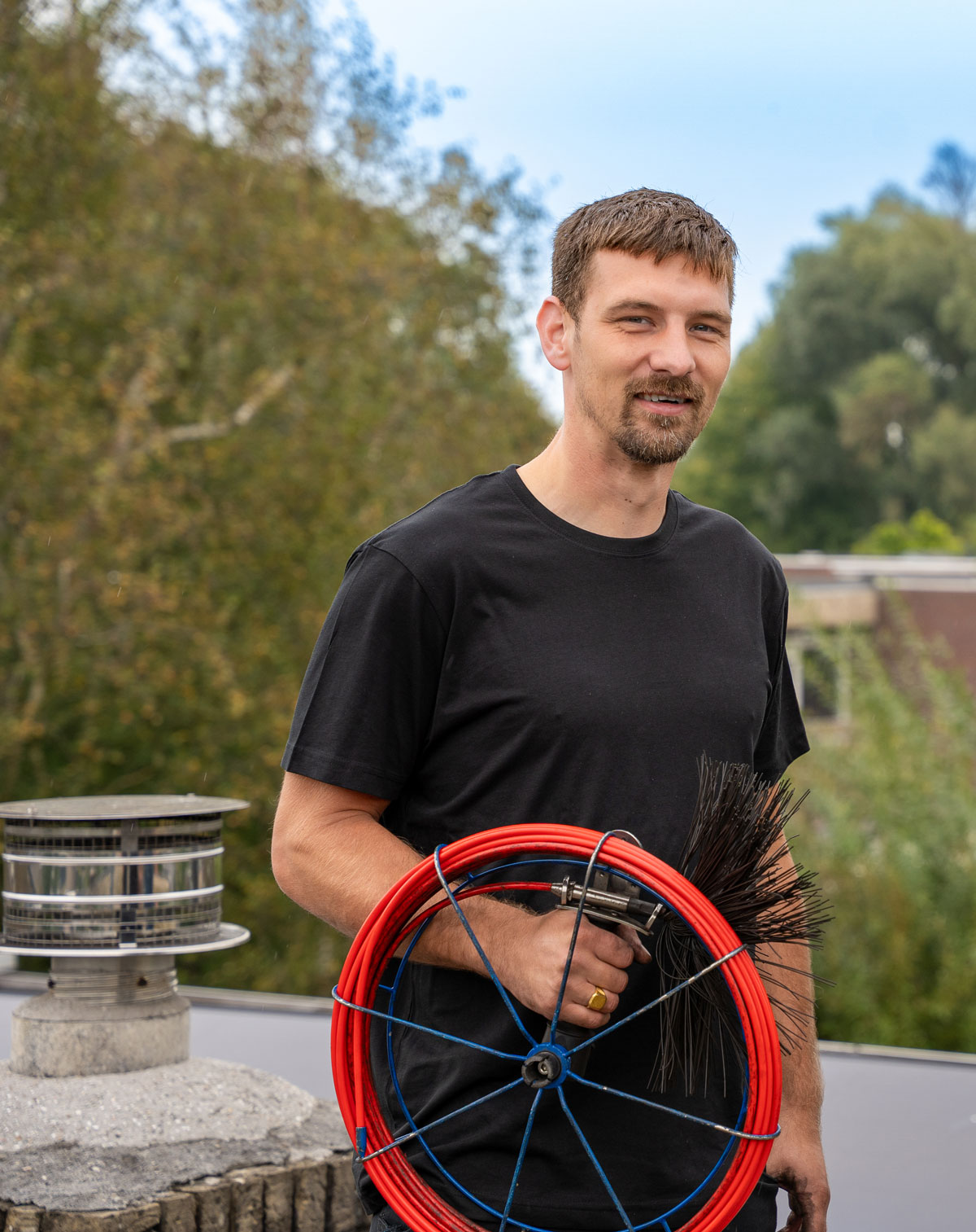 Schoorsteen-veger Schoorsteen-veger